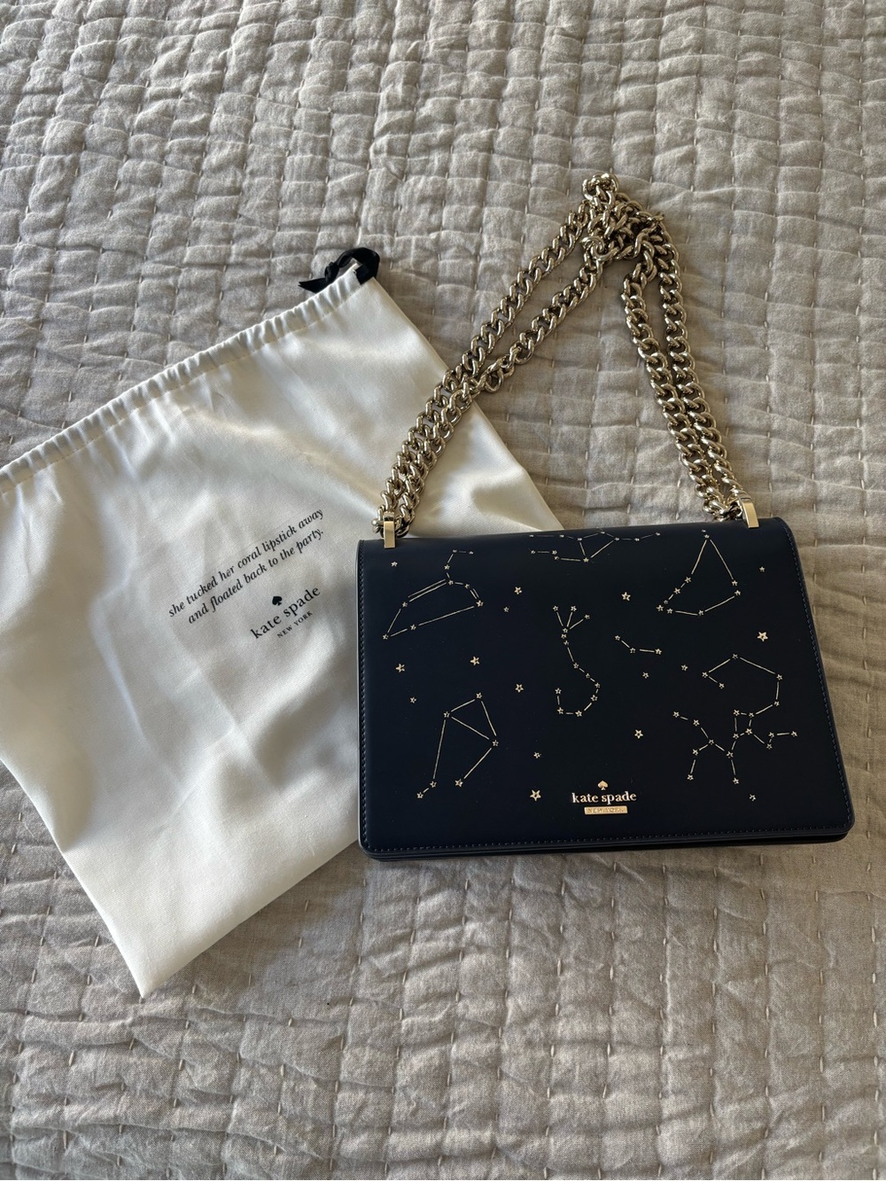 Kate Spade Navy Constellation Chain Shoulder Bag - gorgeous!